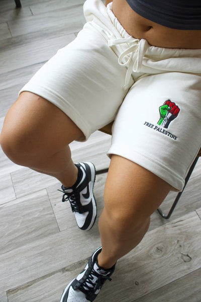 Free Palestine Sweat Shorts